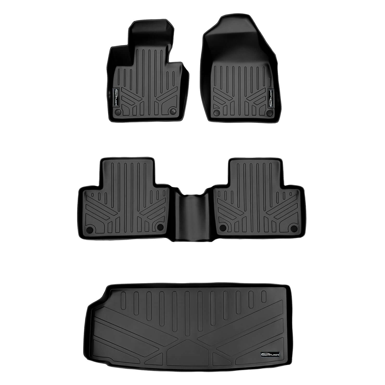 SMARTLINER Custom Fit Floor Liners For 2016-2026 Volvo XC90 (No Plug-in Hybrid Models)