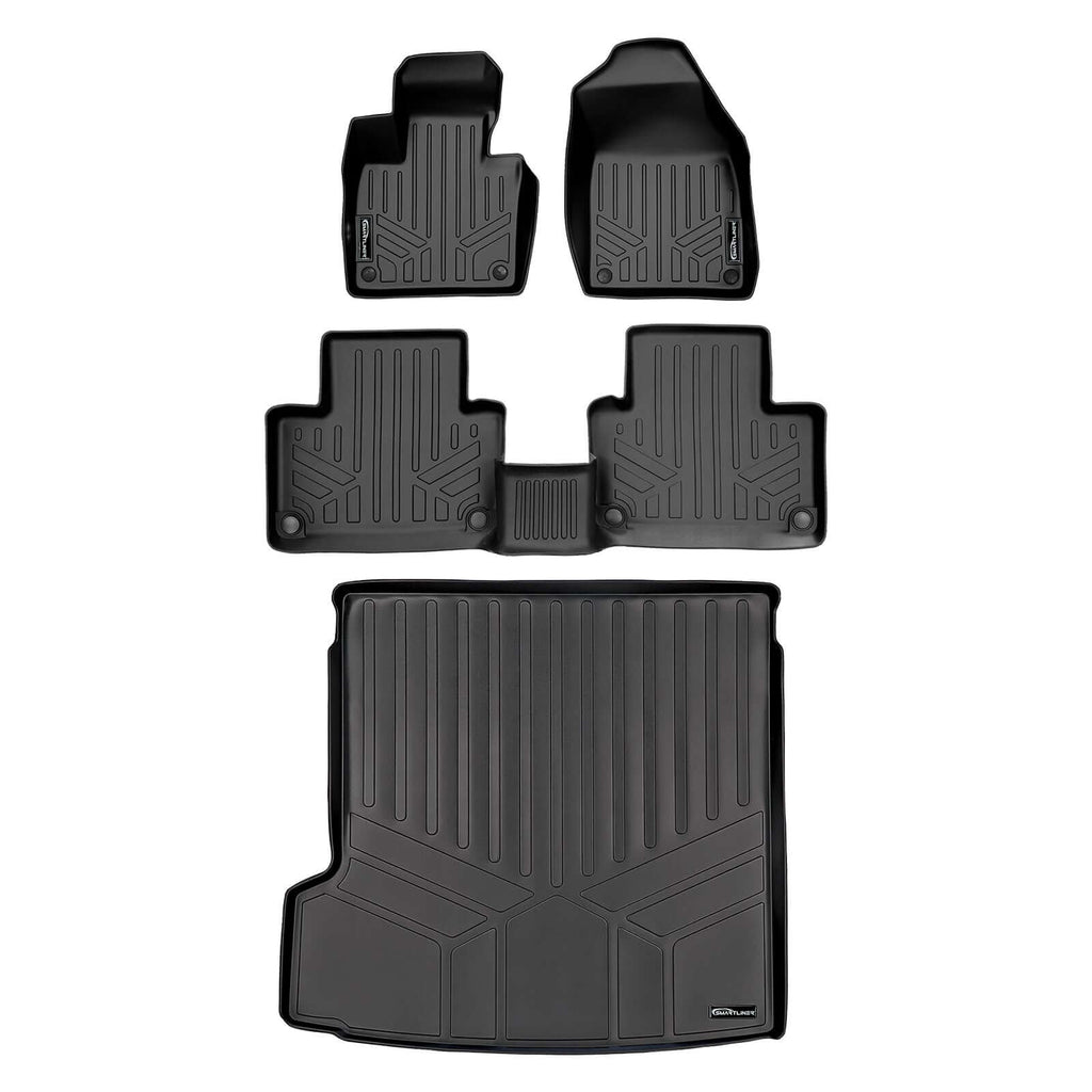 SMARTLINER Custom Fit Floor Liners For 2016-2020 Volvo XC90 Recharge (Only Plug-in Hybrid Models)