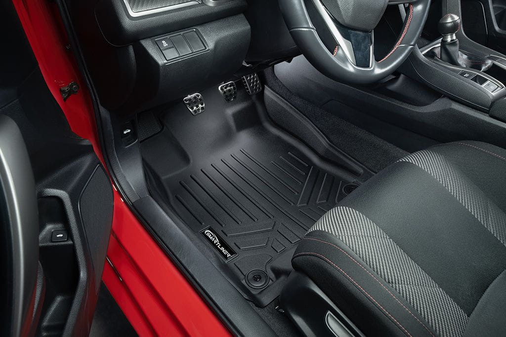 SMARTLINER Custom Fit Floor Liners For 2016-2021 Honda Civic (Sedan)