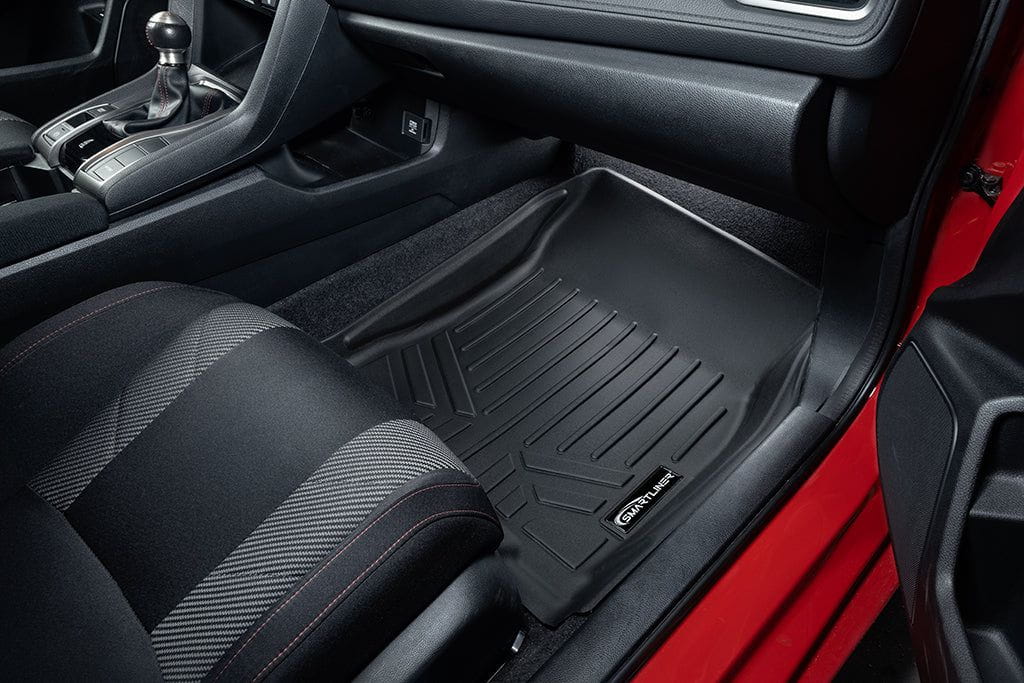 SMARTLINER Custom Fit Floor Liners For 2016-2021 Honda Civic (Sedan)