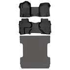 SMARTLINER Custom Fit Floor Liners For Double Cab 2019 Chevy Silverado 1500 LD (OTH)