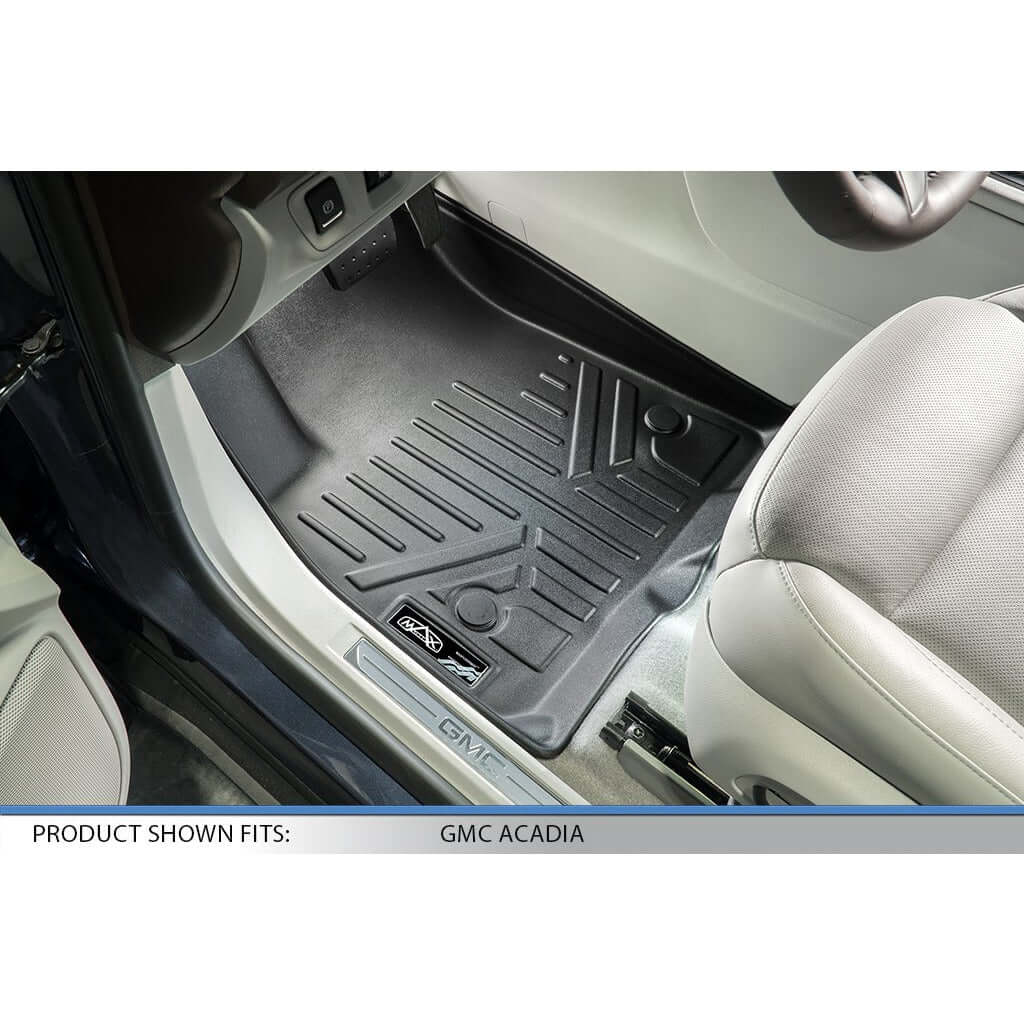 SMARTLINER Custom Fit Floor Liners For 2017-2023 GMC Acadia (7 Passenger)