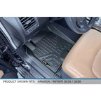 SMARTLINER Custom Fit Floor Liners For 17 18 Armada/11 13 Infiniti QX56/2014 2018 QX80