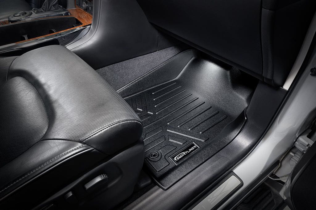 SMARTLINER Custom Fit Floor Liners For 17-18 Armada / 11-13 Infiniti QX56 / 2014-2018 QX80