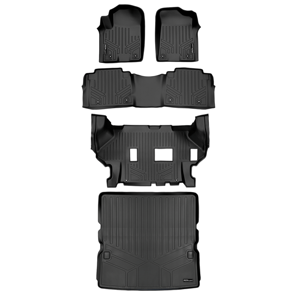 SMARTLINER Custom Fit Floor Liners For 17 18 Armada/11 13 Infiniti QX56/2014 2018 QX80