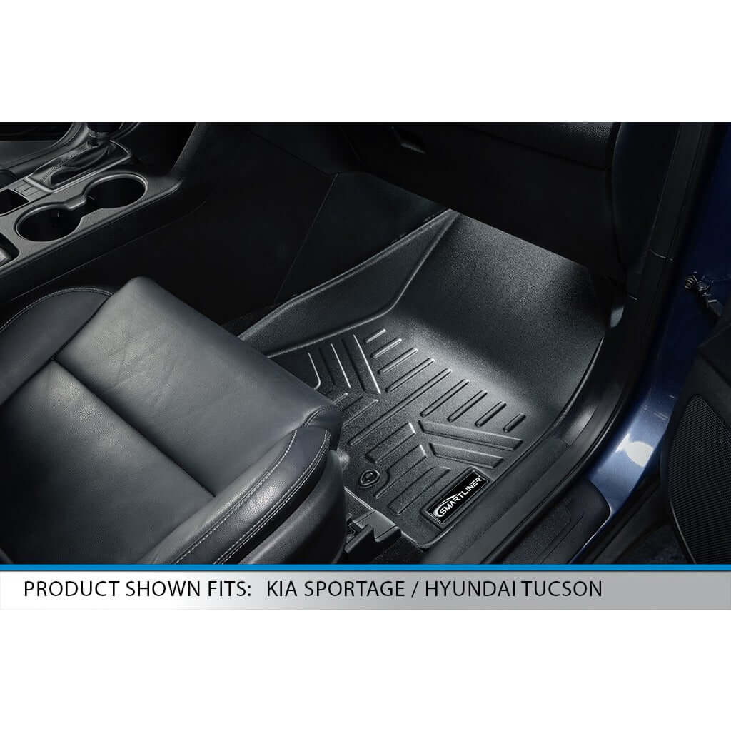 SMARTLINER Custom Fit Floor Liners For 2019-2021 Hyundai Tucson (With out hook retention)