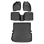 SMARTLINER Custom Fit Floor Liners For 2017-2019 Ford Explorer without 2nd Row Center Console