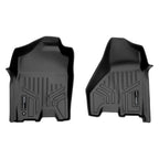 SMARTLINER Custom Fit Floor Liners For 2010-2012 Ram 2500/3500 Mega Cab with Single Front Floor Hook