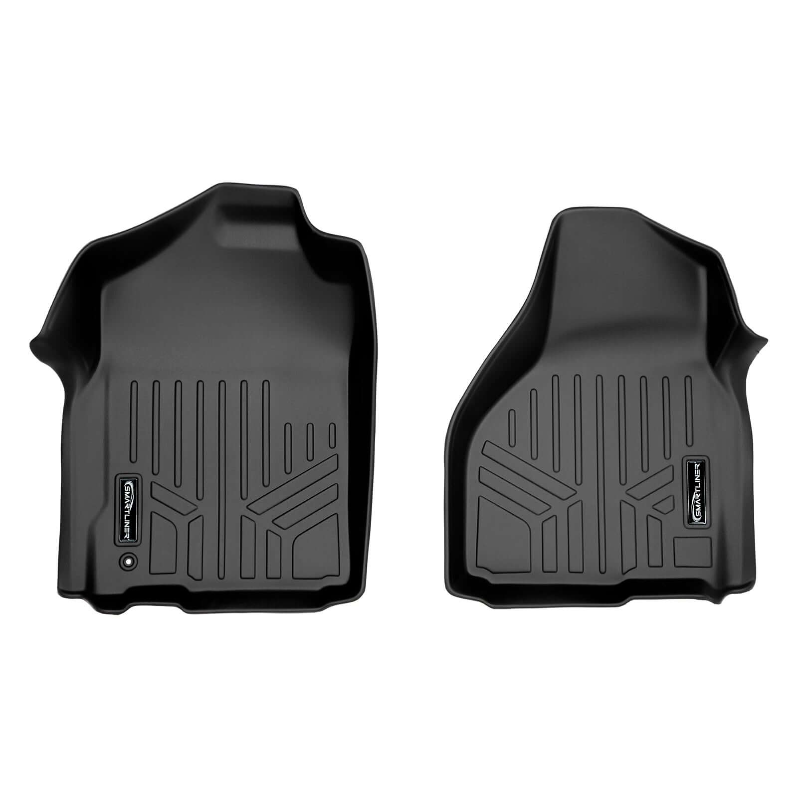Smart Trim™ Custom Fit Floor Liners For 2009-2012 Dodge Ram 1500 Quad Cab (2 Smaller Rear Doors)