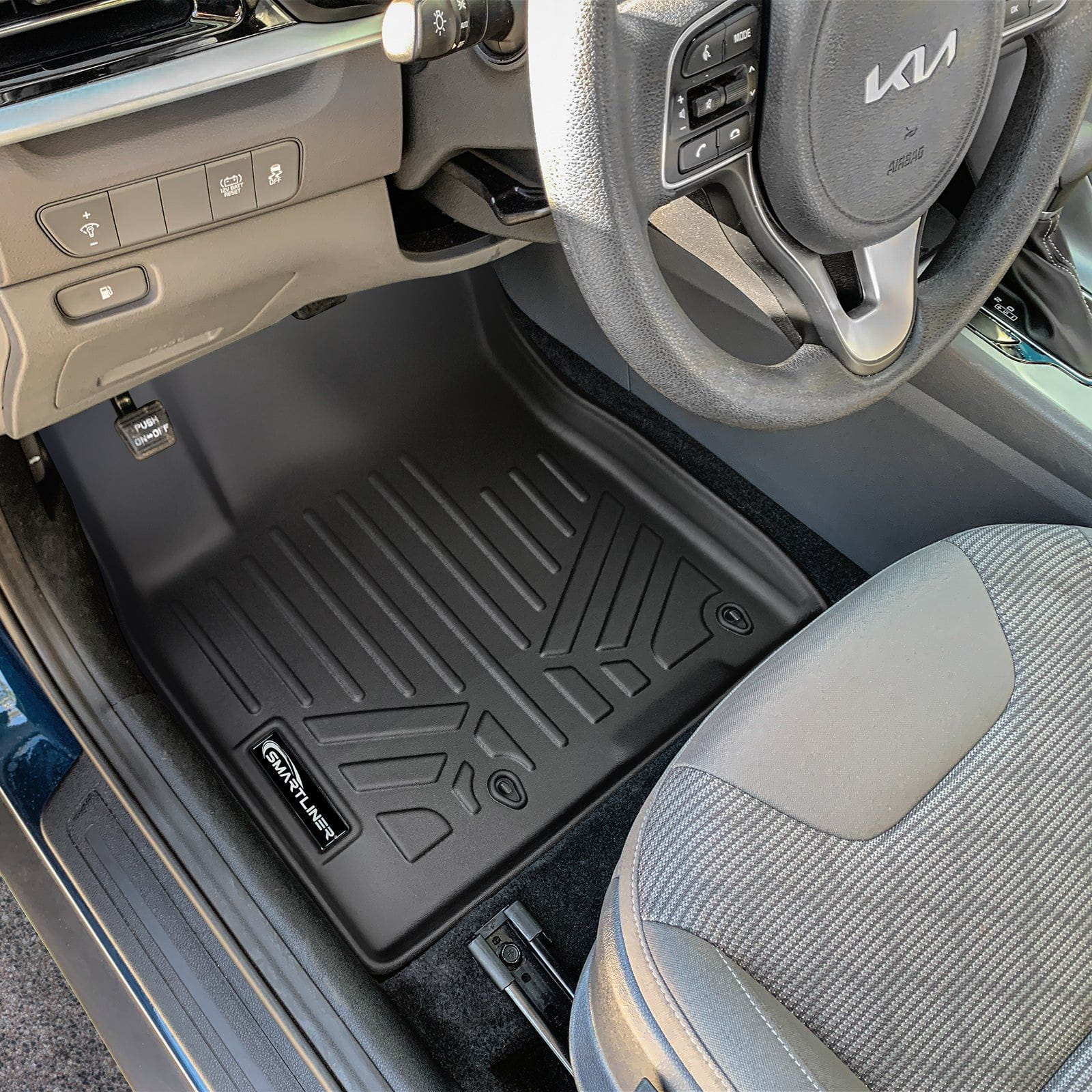 SMARTLINER Custom Fit Floor Liners For 2017-2021 Kia Niro (No Plug-in Hybrid)