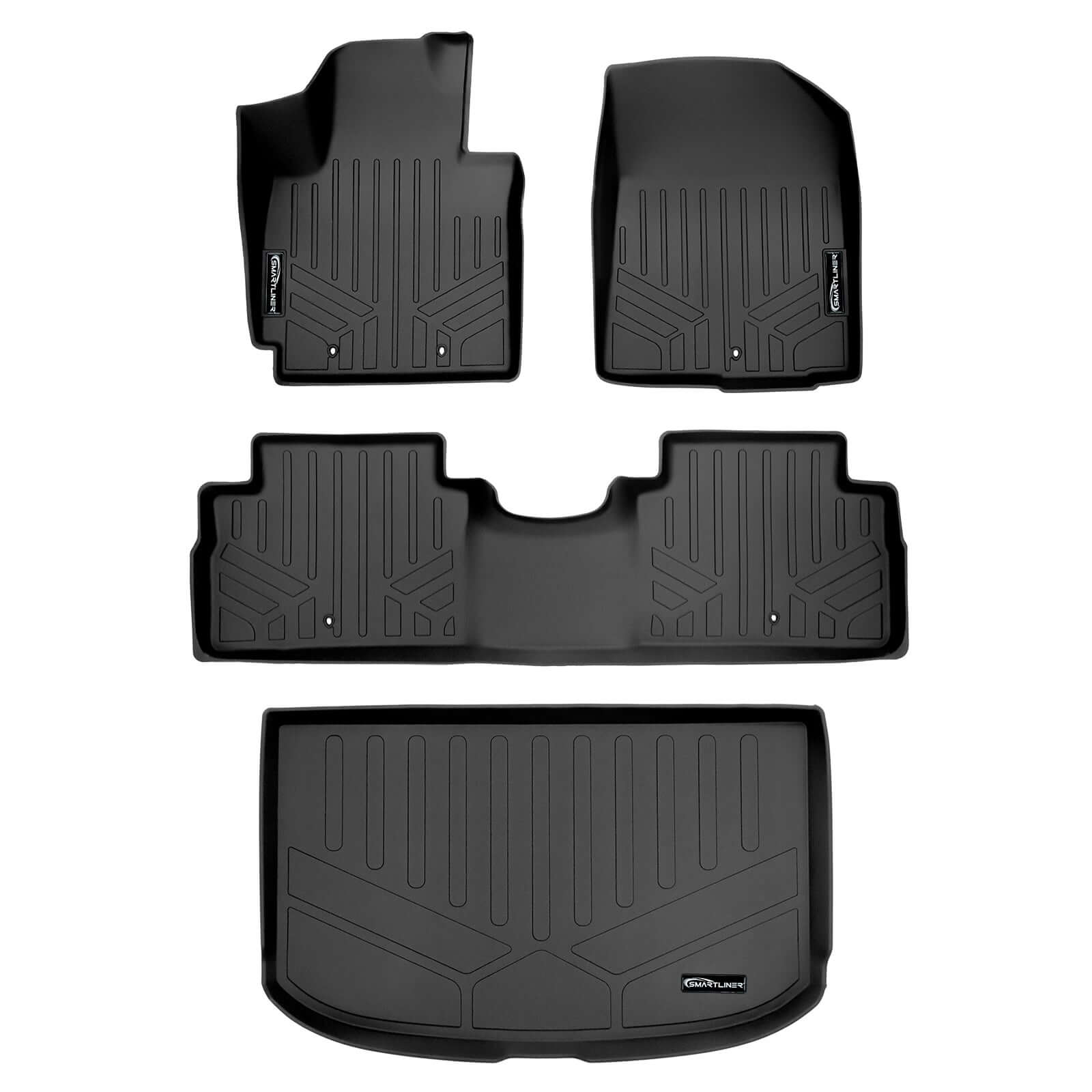 SMARTLINER Custom Fit Floor Liners For 2014-2019 Kia Soul