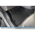SMARTLINER Custom Fit Floor Liners For 2016-2021 Mazda CX-3 Without Cargo Tray