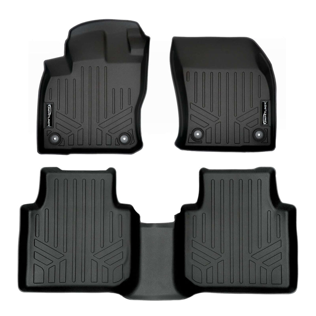 SMARTLINER Custom Fit Floor Liners For 2018-2024 Volkswagen Tiguan (5 Pass)