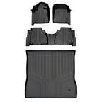SMARTLINER Custom Fit Floor Liners For 2008-2011 Toyota Sequoia (with Bench Seat)