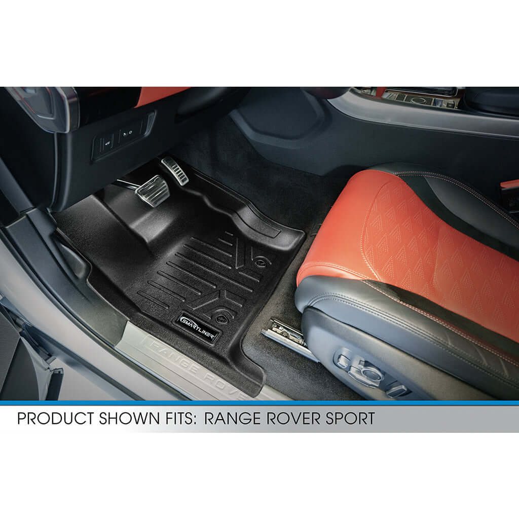 SMARTLINER Custom Fit Floor Liners For 2014-2022 Land Rover Range Rover Sport (7 Passenger Model)