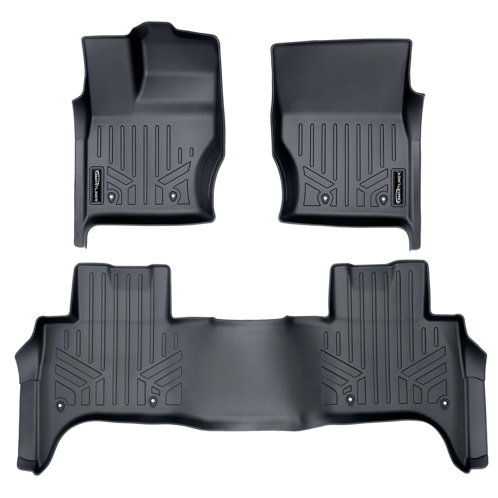 SMARTLINER Custom Fit Floor Liners For 2014-2022 Land Rover Range Rover Sport (5 Passenger Model)