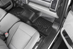 SMARTLINER Custom Fit Floor Liners For 2017-2025 Ford F-250|F-350 Super Crew Cab with 1st Row Bench Seat with Over The Hump Coverage and no 2nd Row Under Seat Storage