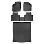 SMARTLINER Custom Fit Floor Liners For 2018-2025 Atlas (with 2nd Row Bench Seat)