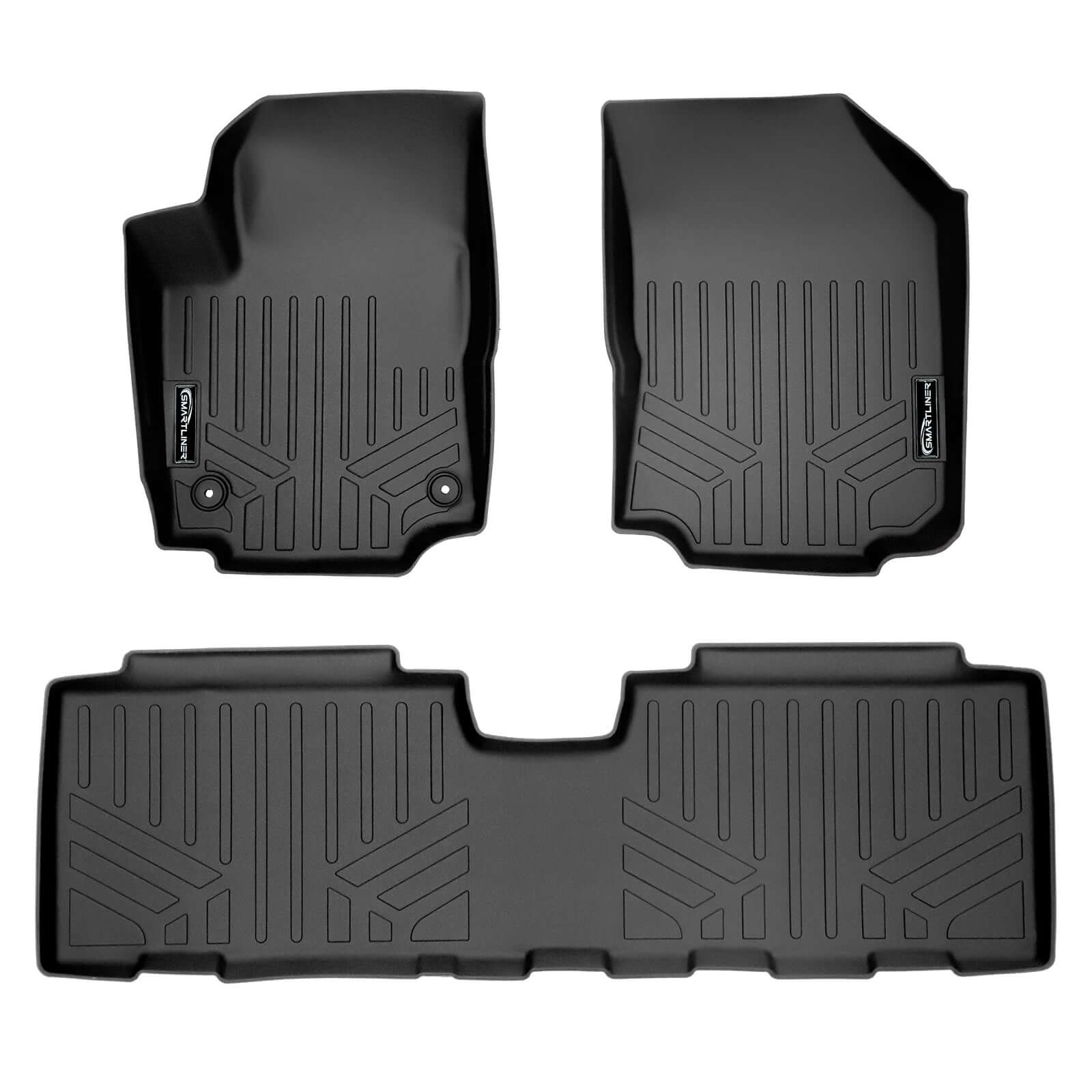 SMARTLINER Custom Fit Floor Liners For 2018-2024 Chevrolet Equinox
