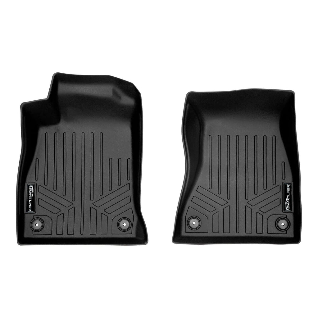 SMARTLINER Custom Fit Floor Liners For 2018-2024 Audi S5 / A5 Convertible / S5 Convertible/ Cabriolet