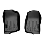 SMARTLINER Custom Fit Floor Liners For 2018-2024 Wrangler JL Unlimited (No Sub and No Flat Load Floor)