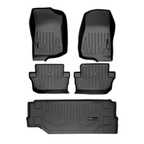 SMARTLINER Custom Fit Floor Liners For 2018-2025 Jeep Wrangler 2-Door (JL New Body Style - not JK)