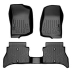 SMARTLINER Custom Fit Floor Liners For 2021-2025 Jeep Wrangler 4xe (Without Trail-Rail system)