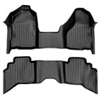 SMARTLINER Custom Fit Floor Liners For 2002-2008 Ram 1500 / 2003-2009 Ram 2500/3500 Quad Cab