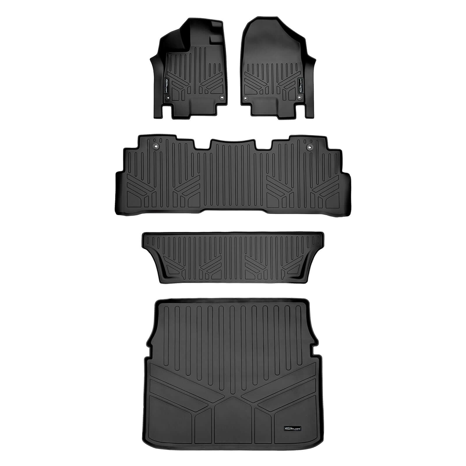 SMARTLINER Custom Fit Floor Liners For 2018-2025 Honda Odyssey