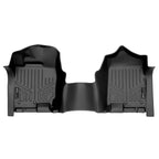 SMARTLINER Custom Fit Floor Liners For 2017-2024 Nissan Titan Crew Cab with 1st Row Bench Seat With Under-Seat Storage