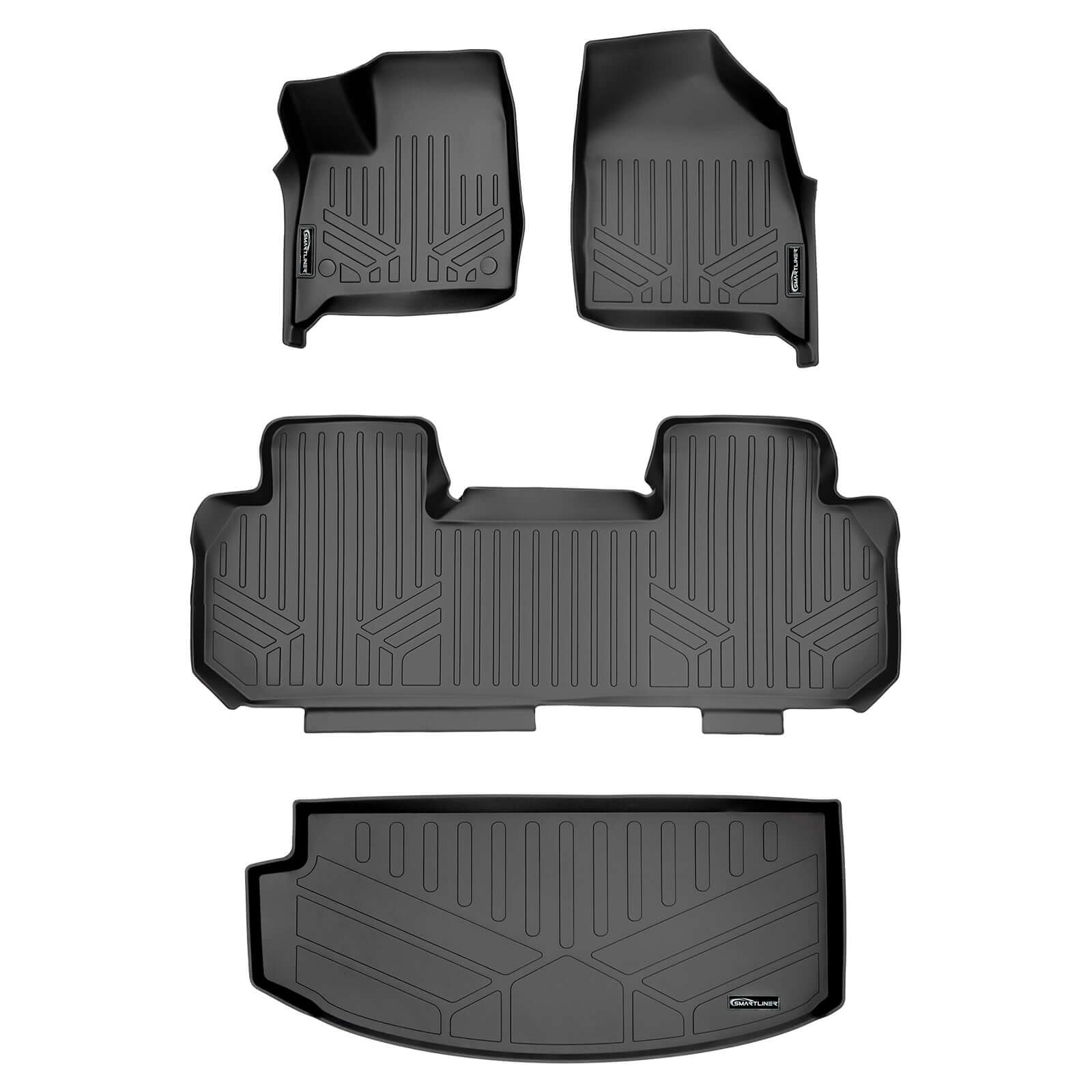 SMARTLINER Custom Fit Floor Liners For 2018-2024 Buick Enclave