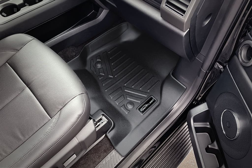 Smartliner Custom Fit Floor Liners For 2018-2024 Ford Expedition Max/Lincoln Navigator L (with 2nd Row Bench Seat)
