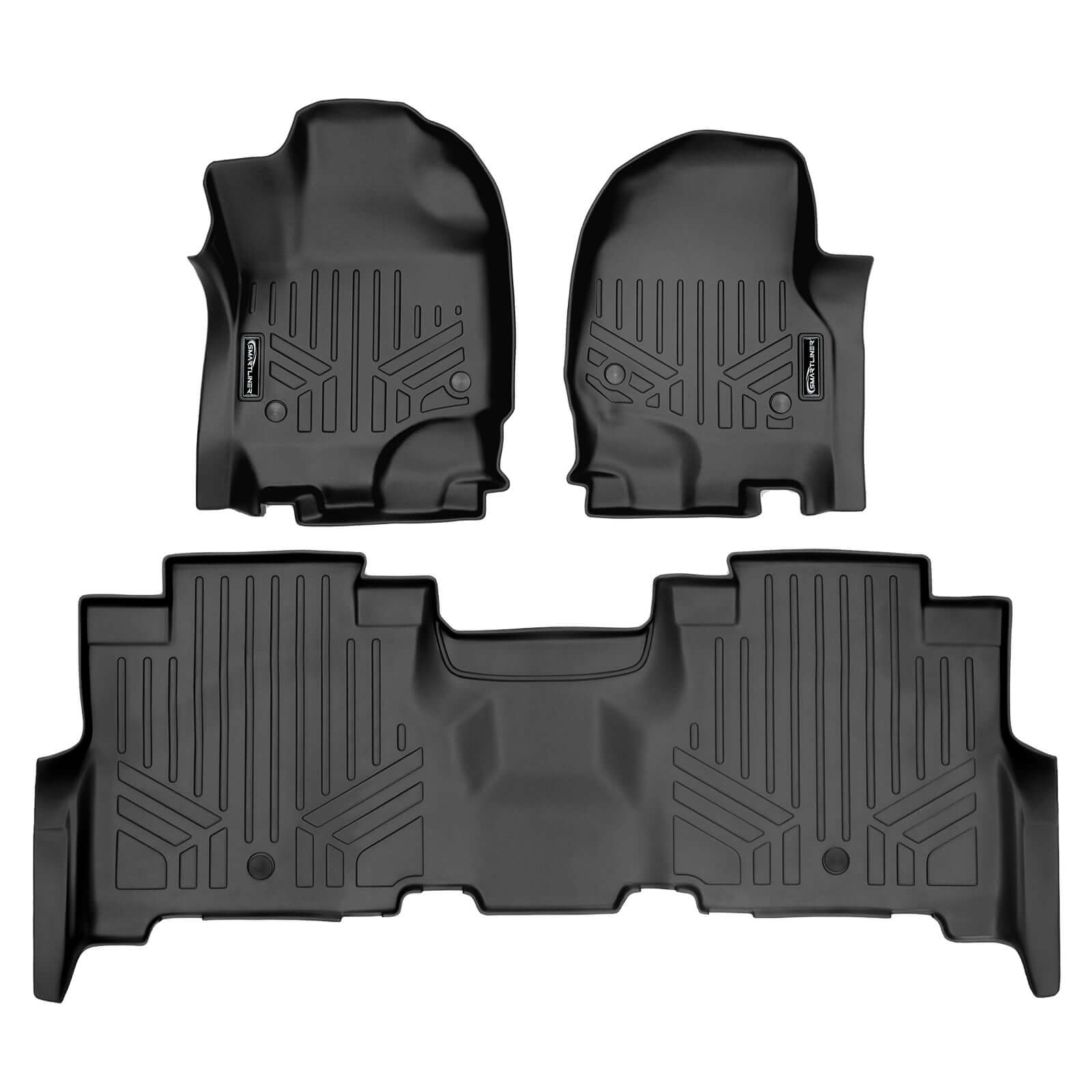 Smartliner Custom Fit Floor Liners For 2018-2024 Ford Expedition (5-Passenger)