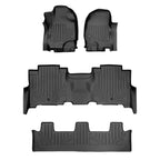 Smartliner Custom Fit Floor Liners For 2018-2024 Ford Expedition/Lincoln Navigator 2nd Row Bench Seat (no Max or L)