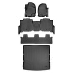 Smartliner Custom Fit Floor Liners For 2018-2024 Ford Expedition/Lincoln Navigator 2nd Row Bench Seat (no Max or L)