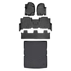 Smartliner Custom Fit Floor Liners For 2018-2024 Ford Expedition Max/Lincoln Navigator L (with 2nd Row Bench Seat)
