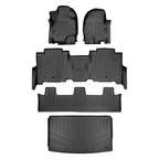 Smartliner Custom Fit Floor Liners For 2018-2024 Ford Expedition Max/Lincoln Navigator L (with 2nd Row Bench Seat)