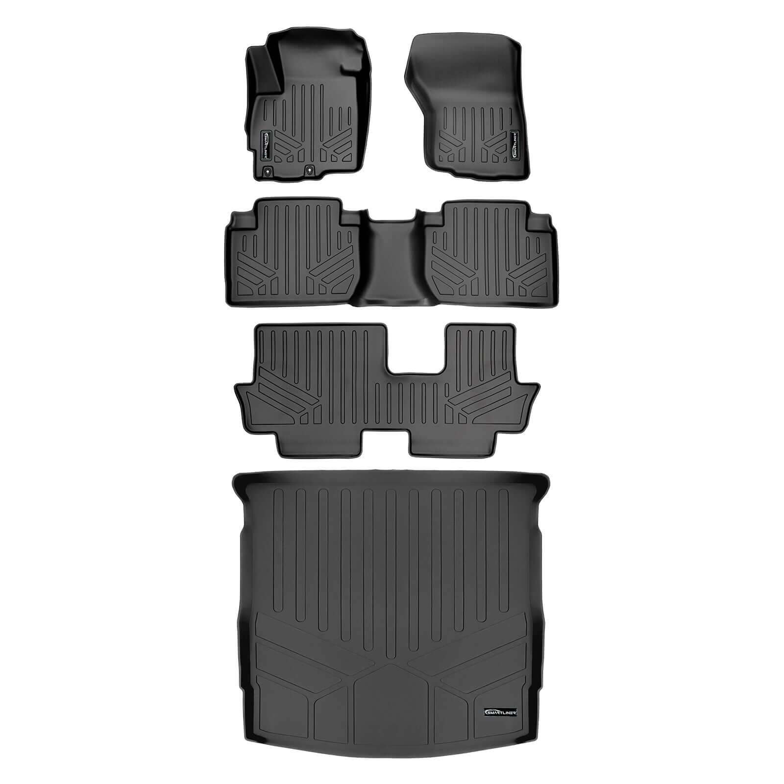 SMARTLINER Custom Fit Floor Liners For 2014-2020 Outlander (No Outlander Sport)