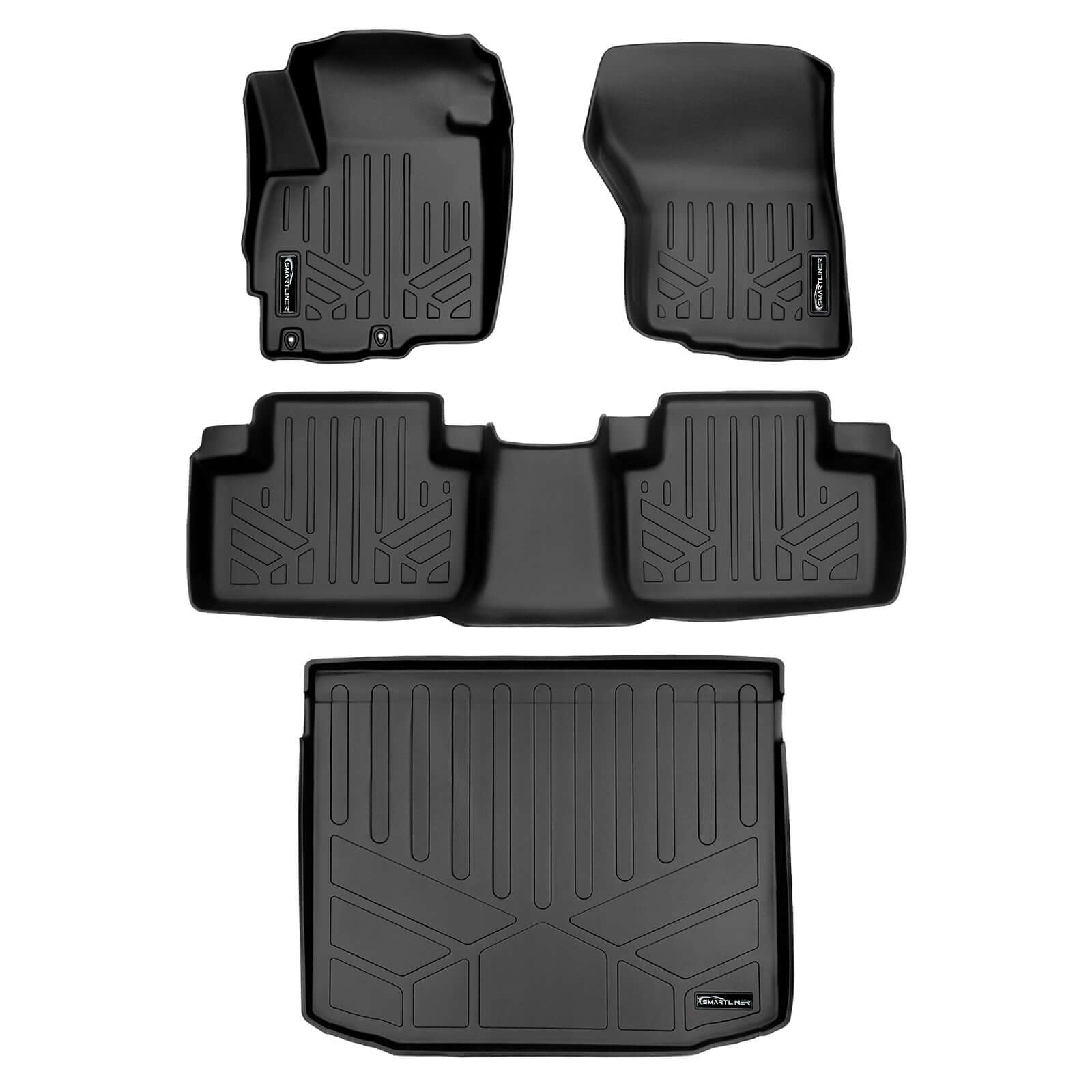 SMARTLINER Custom Fit Floor Liners For 2011-2024 Mitsubishi Outlander Sport