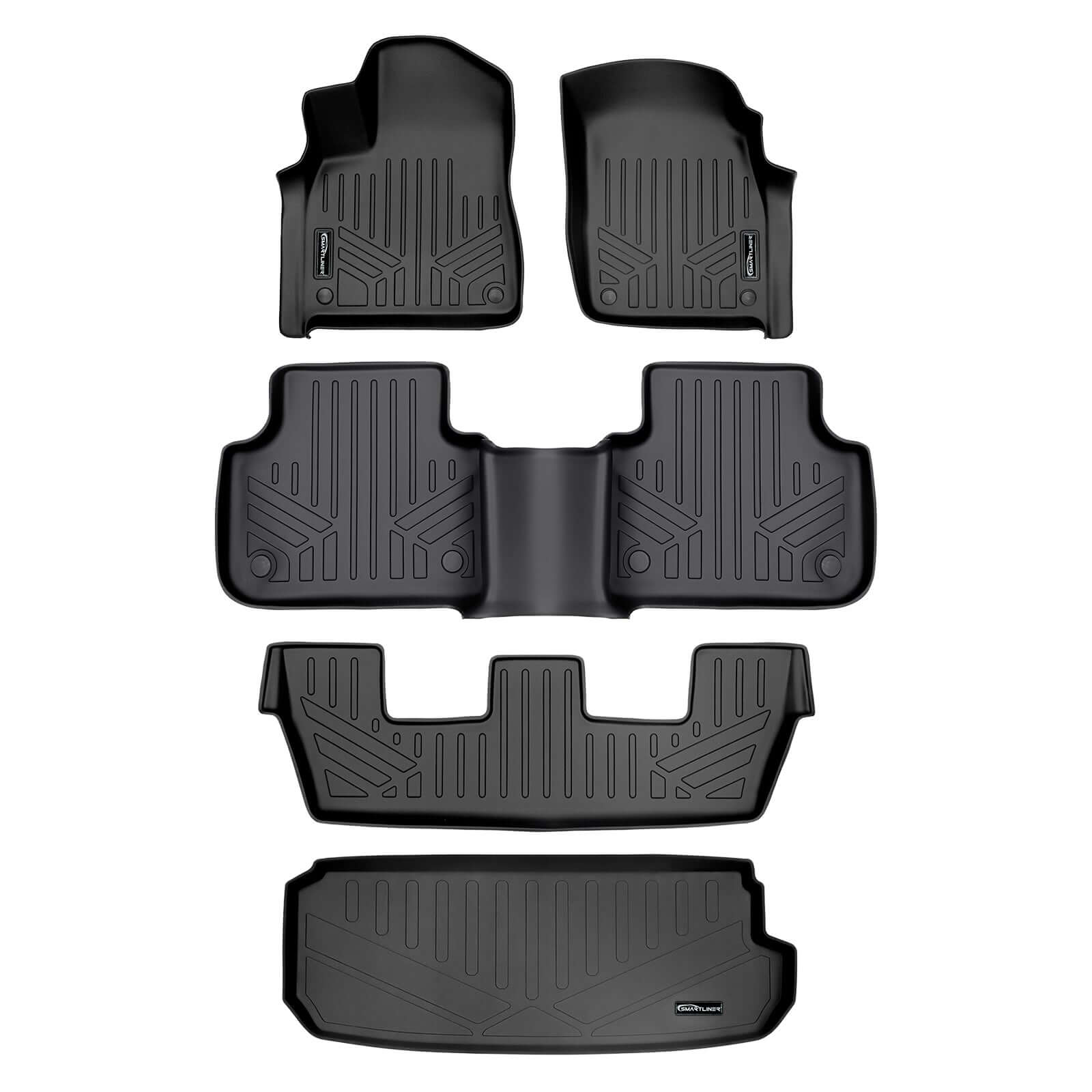 SMARTLINER Custom Fit Floor Liners For 2017 - 2025 Audi SQ7
