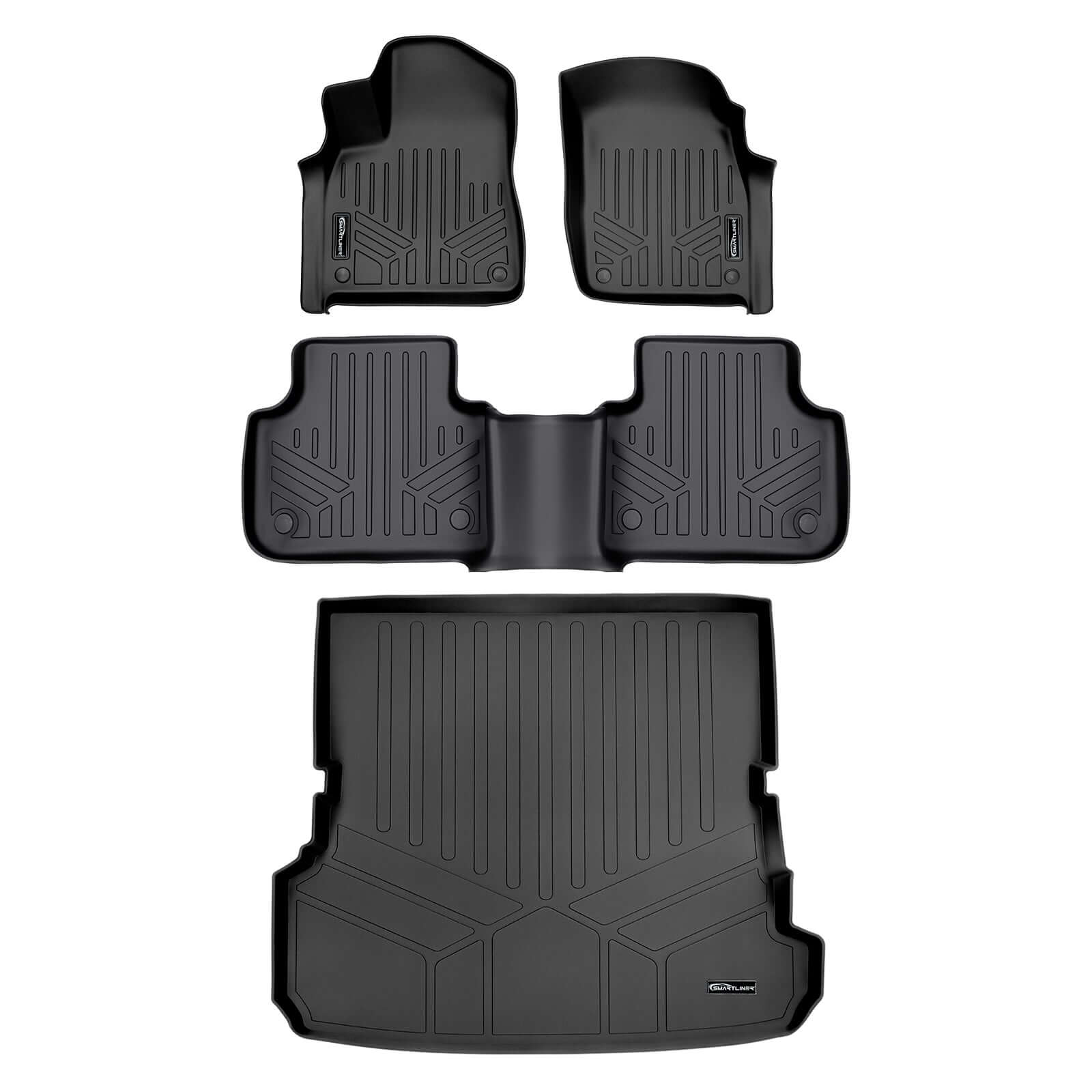 SMARTLINER Custom Fit Floor Liners For 2017 - 2025 Audi SQ7