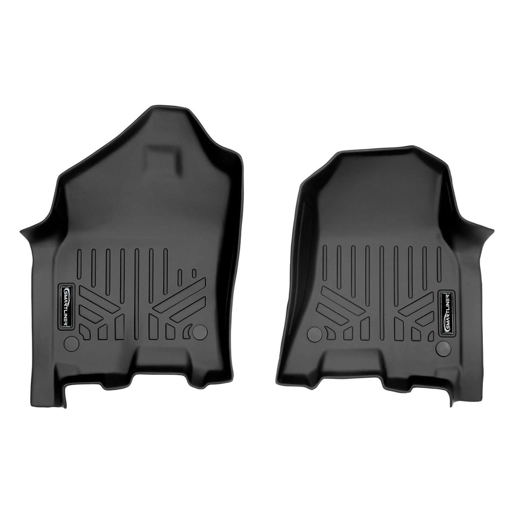 SmartCoverage™ Custom Fit Floor Liners For 2019-2024 Ram 1500 Crew Cab without Rear Underseat Storage Box