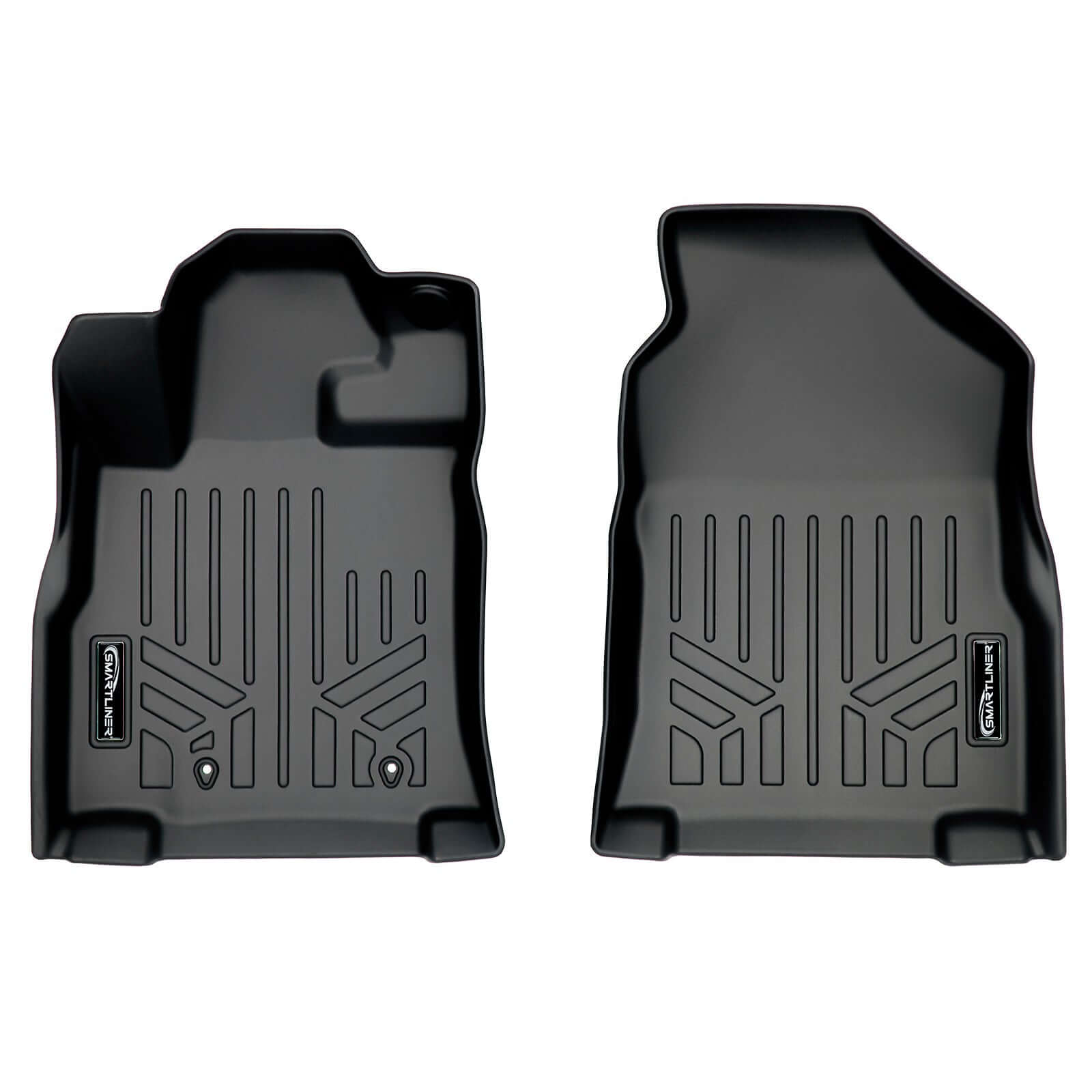 Smart Trim™ Custom Fit Floor Liners For 2019-2025 Subaru Ascent with 2nd Row Bucket Seats and With Subwoofer in the Cargo Area