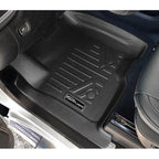 SMARTLINER Custom Fit Floor Liners For 2019-2024 Chevrolet Silverado 1500 Double Cab with Carpet Flooring and 1st Row Bucket Seats (without 2nd Row Under Seat Storage)