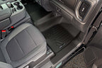 SmartCoverage™ Custom Fit Floor Liners For 2019-2025 Chevrolet Silverado 1500 Crew Cab With 1st Row Bench Seat (with OTH Coverage) and Carpet Flooring without the 2nd Row Underseat Storage