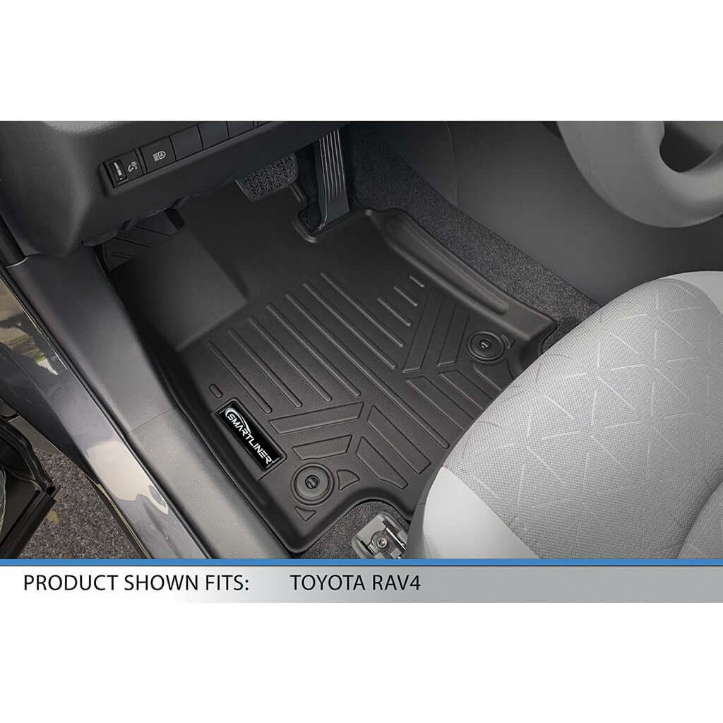 SMARTLINER Custom Fit Floor Liners For 2019-2025 Toyota RAV4 Hybrid Models