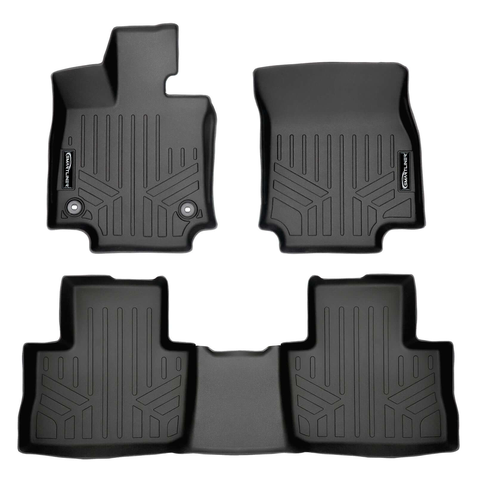 SMARTLINER Custom Fit Floor Liners For 2019-2025 Toyota RAV4 (No Hybrid Models)