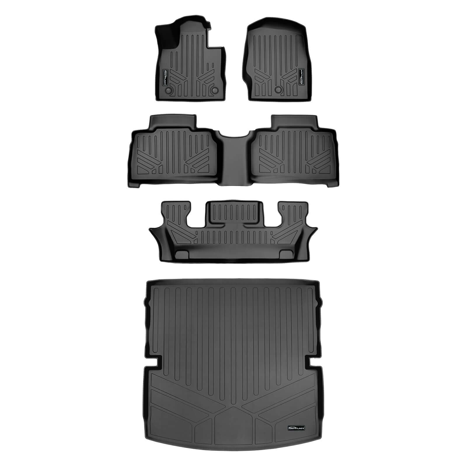 SMARTLINER AUTO™ Custom Fit Floor Liners For for 2020-2021 Ford Explorer