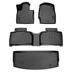 SMARTLINER Custom Fit Floor Liners For for 2020-2025 Ford Explorer 7 Passenger