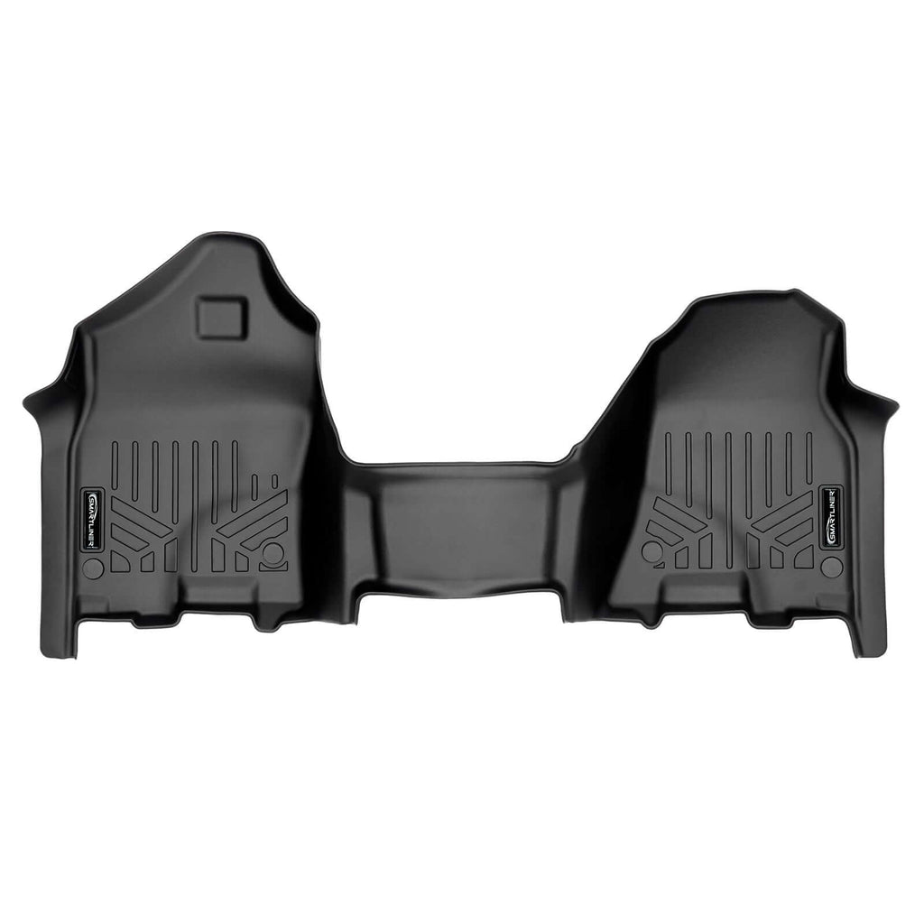 SmartCoverage™ Custom Fit Floor Liners For 2019 - 2024 Ram 1500 Crew Cab Vinyl Floor with 1st Row Bench Seat